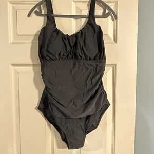 Black One Piece Swimsuit